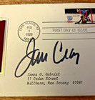 Jim Craig Autographed First Day Issue Silver Stamp Cover Signed Olympic Hockey