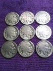 Lot   440   Buffalo Nickel D   S Mint Marks Only  Acid Restored Dates