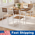 5 Piece Dining Table And Chairs Set Kitchen Table Set For Dining Room Apartments