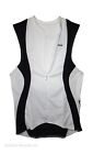New Orca Made In Italy Stretch Tri-pocket Singlet Triathlon Top Men s White Race