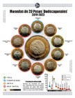 Mexico 2019-2024 Complete 10 Diff   20 Commem  Bimetallic Coin Set Bu Unc  Barga