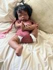 Biracial Girl Reborn Baby Doll