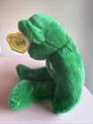 Ty Beanie Buddy Erin The Irish Green Bear With Shamrock Plush 14 Inch Stuffed