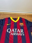 Barcelona 2013 2014 Home Football Shirt Soccer Jersey Nike 532822-413 Sz M