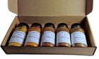 Natural Gold Ochre Earth Pigment Dry Powder   Set 5 X 4 Fl  Oz