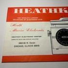 1966 Heathkit Marine Electronics Catalog Vintage Boat Radio Brochure Original