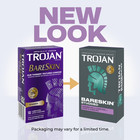 Trojan Bareskin Studded Lubricated Condoms - 10 Count