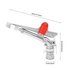 2  360   Rain Spray Gun Adjustable Impact Sprinkler Large Area Water Irrigation