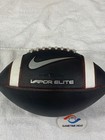 Nike Vapor Elite Official Leather Game Prepped Mudded Football Ball Silver