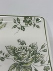 New Maxcera Toile Bunny Green Rabbit Easter Tray 10 3 4 X 5    Springtime Vhtf
