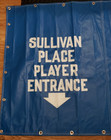 Circa 1956 Ebbets Field Used Huge Brooklyn Dodgers Banner Ooak Hand Painted