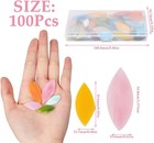 O 100pcs Mosaic Tiles  Mixed Color Mosaic Glass Pieces With Organizing Container