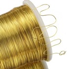 1roll No Fade Copper Beading Wire Shapable Tarnish-resistant Wire
