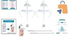 Sippy Cup Conversion Kit For Philips Avent Bottles - Soft Spout   Weighted Straw