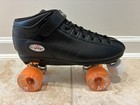 Riedell R3 Custom Outdoor Quad Roller Skates - Powerdyne Thrust Plate - Mens 12