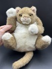 Dakin Fat Chunky Cat Cute Pampered Pets Applause Plush Stuffed Animal Vintage
