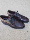 Johnston   Murphy Aristocraft Vintage Oxblood Longwing Usa Made 10 5d