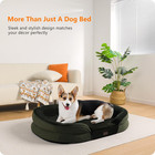 Orthopedic Dog Bed - Reversible Memory Foam Pet Mattress With Washable Cover