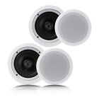 Pyle Pdic1661rd 6 5  200 Watt In Ceiling wall 2 Way Speaker System Pair  3 Pk 