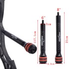 Carbon Balance Bar Rod 6  8  10  12  Stabilizer Archery Compound Bow Hunting Us