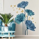Wall Sticker Flower Decal Butterfly Diy Vinyl Mural Art Home Living Room Decor