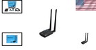 Alfa Awus036ach Usb-c Ac1200 Dual-band Wifi Adapter 2 Detachable Antennas