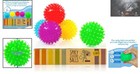 Durable Multicolor Sensory Balls     5 Pack Stress-relief Toys For All Ages