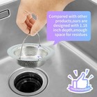 Kitchen Sink Strainer Large Wide Rim 4 5  Stainless Steel Mesh Drain Filter