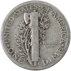 1929 Mercury Dime Ag About Good 90  Silver 10c Us Coin Collectible