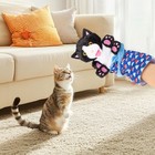 Cats Puppet Wrestler  Catsumo Wrestler cats Hand Puppets Plush Animal Toys Jq