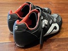 Peleton Pl-sh-02 Black Red Women s 39 Us 8 Spin Cycling Exercise Shoes No Clips