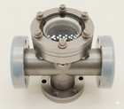 Conflat Flange  cf  4-way Cross  Cf 2 75    Borosilicate Viewport   1 5   Inch