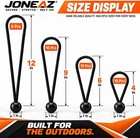 Bungee Ball Cords 36 Pc Set 4 6 9 12 Inch Heavy Duty 5mm Uv Resistant Tie Down