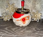 Ultra Rare   Mint  Vintage Holt Howard Style Capri Creation Santa Ashtray             