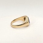 14k Gold Blue Lapis Ring Unisex Sz5 Pinky Child