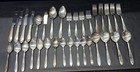 1936 National Silver Company King Edward 1936 Pattern 33 Piece Flatware Set