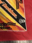 Vintage Harley Davidson Bandana  righteous Ruler  Eagle Red orange 