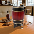 30l Wine Barrel Wood Wine Barrel Vertical Whiskey Wine Barrel Bucket W faucet