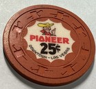 Pioneer Las Vegas 25 Cent Casino Chip- Vegas Vic- Rare H c Cj Mold