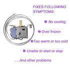 Fridge Freezer Thermostat Refrigerator Cold Temperature Control Universal Wpf-20