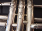 Vintage Besson   Co   prototype  Class Proteano Trumpet  3 Mouthpieces 