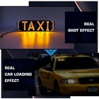 Led Taxi Sign Display Signal Indicator Lights 12v Led Cab Top Sign Yellow