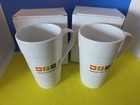 2 - Dunkin  Donuts Classic Mugs Ceramic 16oz Coffee Cups 2013 America Runs On Dd