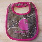 Carhartt Baby Feeding Bibs Lot Of 2 Camo Logo Hot Pink Oh Deer 