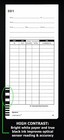 1000 Lathem 7000e 7500e  E7 Compatible Time Clock Cards  3 375  W X 7 3125  L