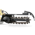 Mechmaxx 20   Cutting Depth Mini Skid Steer Trencher Attachments  Tr20