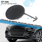 Front Bumper Tow Hook Cover Cap Replace 865171r000 Black