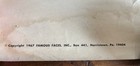 Rare Vintage Original Large Bob Dylan Smoking Poster 1967 Charles Gatewood Lp