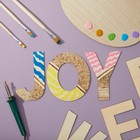 36x Unfinished Wooden Alphabet Letters Cutout W  Extra 2 Set Vowels For Diy  6 