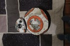 Pottery Barn Kids Star Wars Droid Queen full Quilt -r2d2 Bb8 X-wing- All Cotton